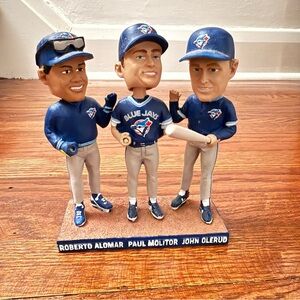 Toronto Blue Jays Triple Bobblehead 2018 Roberto Alomar Paul Molitor John Olerud